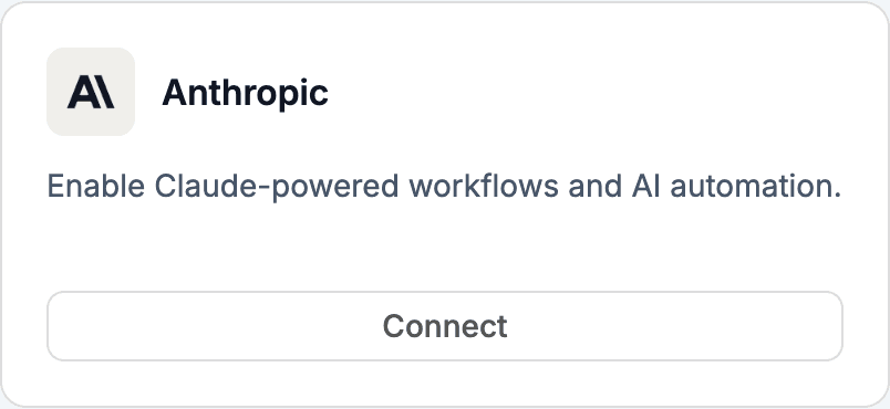 Get an Anthropic API key