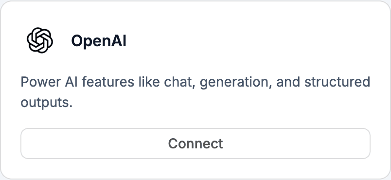 Get an OpenAI API key