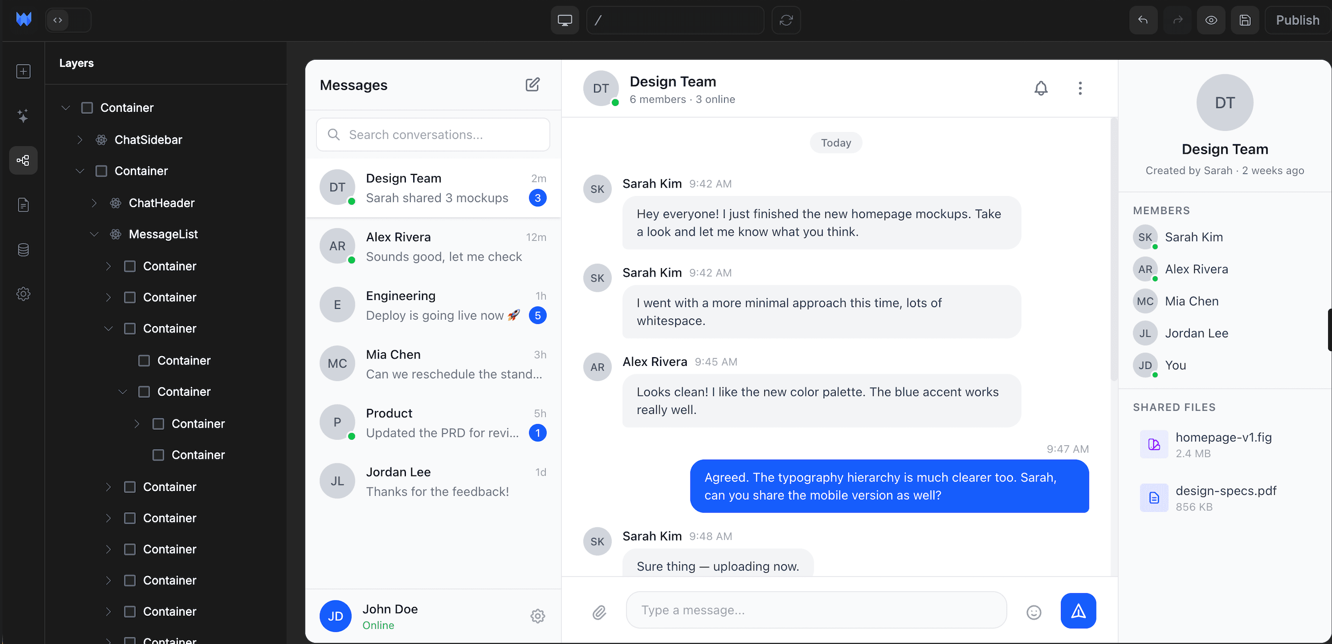 AI chatbots built with Webtwizz