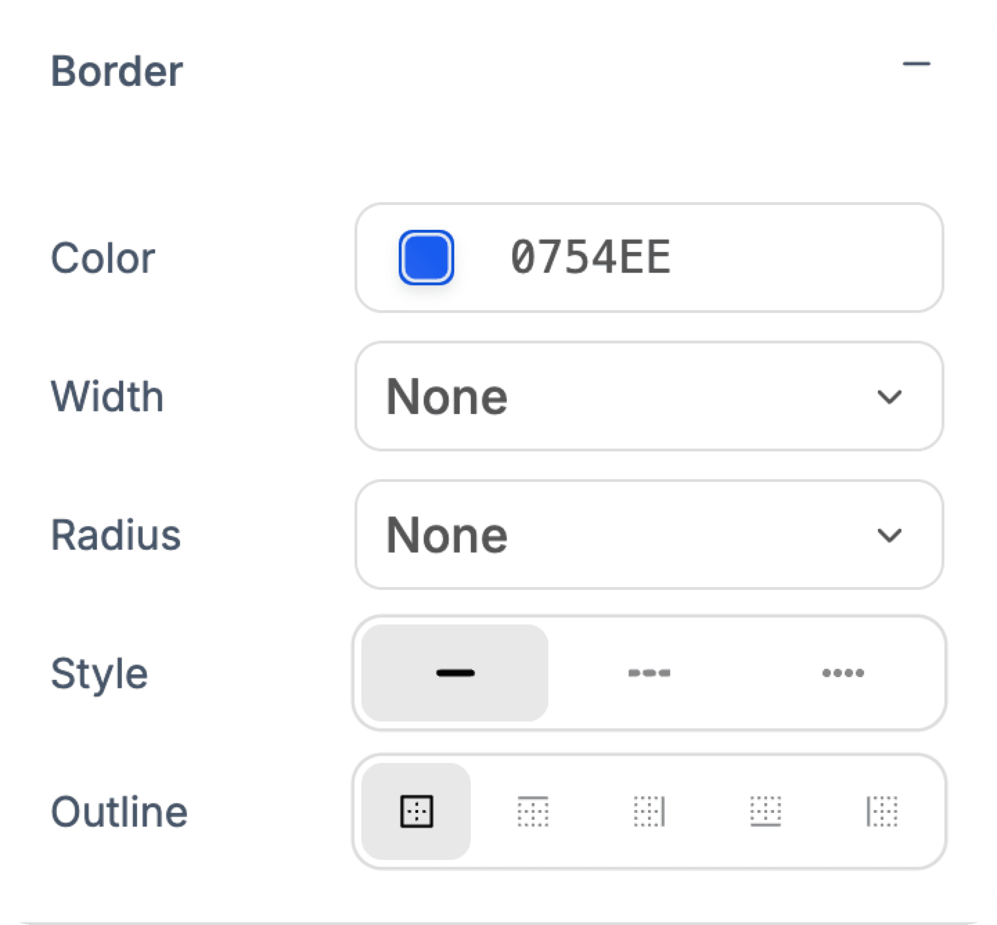 Border controls